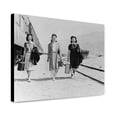thumbnail image 1 of Canvas Print: Lone Pine, Calif. May 1942--Three Japanese-American Girls With, 1 of 3