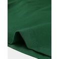 thumbnail image 5 of INSPIRE CHIC Hauts Décontractés à Col Carré pour Femmes Manches 3/4 en Maille Vert Foncé L, 5 of 5