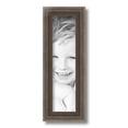 thumbnail image 2 of ArtToFrames 4" x 15" Muted Silver Picture Frame, 4x15 inch Silver Wood Poster Frame (WOM-4626),  Pack, 2 of 8