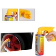 thumbnail image 2 of Mango de pistola de aerosol para el cuidado de la pintura con bloqueo de gatillo de agarre completo (amarillo) Tmvgtek Oficina Multiescena Multifunción, 2 of 6