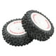 thumbnail image 2 of 2 uds neumáticos RC neumáticos delanteros de coche RC neumático de rueda delantera de repuesto de coche RC para Wltoys 124008 124010 1:12, 2 of 9