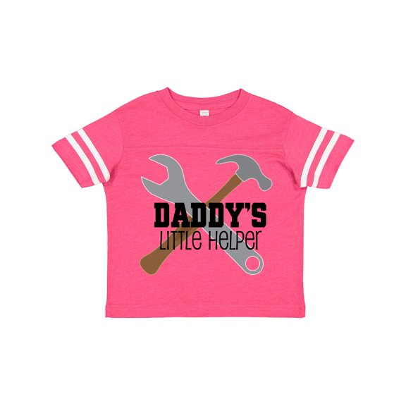 Inktastic Daddy's Little Helper Tool Set Boys Toddler T-Shirt