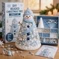 thumbnail image 4 of Clearance DIY Beaded Christmas Tree Kit, Crystal Art Craft Set for Adult, Twinkle Kit Christmas Tree, Christmas Gift (Snowman), 4 of 8