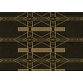thumbnail image 1 of Ahgly Company Indoor Rectangle Patterned Red Dirt Brown Area Rugs, 7' x 9', 1 of 6