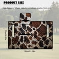 thumbnail image 7 of SEANATIVE Golf Cart Seat Cover, Universal Front Seat Blanket with Storage Pockets, Non-Slip Golf Cart Cushion Cover Protector Fits for EZGO Club Car Yamaha, Easy Install, Cow Print Brown Black, 7 of 7