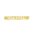 thumbnail image 4 of Floreo 10k Yellow Gold (3.1mm, 4mm, 5mm, 6mm, 7mm, 8.5mm, 10mm, 11.5mm) Solid Cuban Curb Chain Necklace, 4 of 4