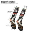 thumbnail image 2 of Pofeuu Pirate Bulldog On Deck Print Stockings, Adult Running Hiking Socks for Youth and Adult, 2 of 6