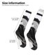 thumbnail image 2 of Balery Fluid Black White Paint Swirls Calcetines novedosos Calcetines deportivos Calcetines hasta la rodilla Calcetines de algodón Calcetines originales y geniales, 2 of 6