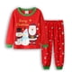thumbnail image 3 of Conjuntos de Pijamas de Navidad para niñas, ropa de dormir de dinosaurio para bebés y niños de 2 a 7 años, novedad, 3 of 4