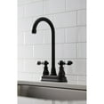 thumbnail image 3 of Kingston Brass KB495ACL American Classic Two-Handle High-Arc Bar Faucet, Oil Rubbed Bronze, 3 of 4