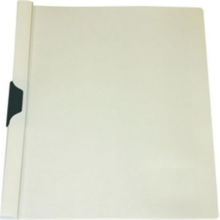 Filexec Products 68203 8.5 x 11 in. Slide N Lock Report Cover White