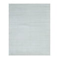 thumbnail image 2 of EORC Ivory Handmade Wool & Viscose Transitional Urban Rug, 5' x 8'-Color:Ivory,Material:Wool & Viscose, 2 of 5