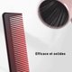 thumbnail image 5 of Peine de pelo de 5 piezas para hombres y mujeres, peine de dientes finos y anchos para salón de casa, 5 of 5