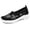 Black, variant on ibiyuan Orthopedic Dress Sneakers Women Arch Support Women's Walking Shoes Knit Upper Embroidery Non- Sole Women's Fashion Sneakers Soft Hands-Free Mary Jane Shoes Women Soft Shoes