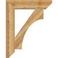 thumbnail image 3 of Ekena Millwork 6"W x 32"D x 40"H Westlake Slat Rough Sawn Bracket, Western Red Cedar, 3 of 4
