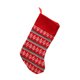 thumbnail image 1 of Matsuzay Adornos navideños Patrón de árbol de punto Calcetines de moda Portátil Hermoso colgante Calcetín de Navidad para caja de regalos Kits de decoración para fiestas Raya, 1 of 6
