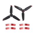 thumbnail image 1 of PROTECHER PLÁSTICO PROTELER Quadcopter Tipo de prensa Propulsor de liberación rápida con pegatinas decorativas Reemplazo de aeronaves para DJI FPV Rojo kenally EL006186-01, 1 of 6