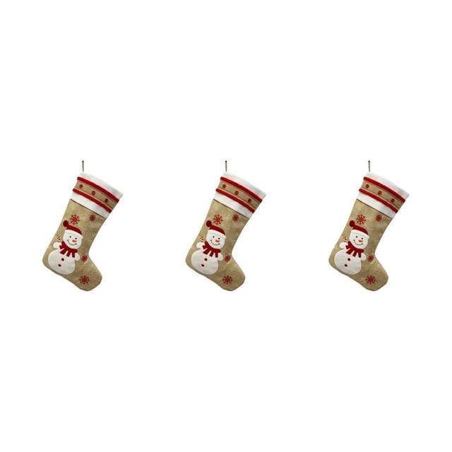 Wosthever Calcetín de Navidad Regalos Bolsa Calcetín Decoración Colgantes Type4 NO4