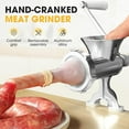 thumbnail image 2 of Meat Grinder Manual Mincer, 2025 Upgraded Manual Meat Grinders For Home Use Sausage Maker & Burger Patty Stuffer Funnel, Hand Crank Meat Grinder, Hand Operated Kitchen Tool (Medium), 2 of 10