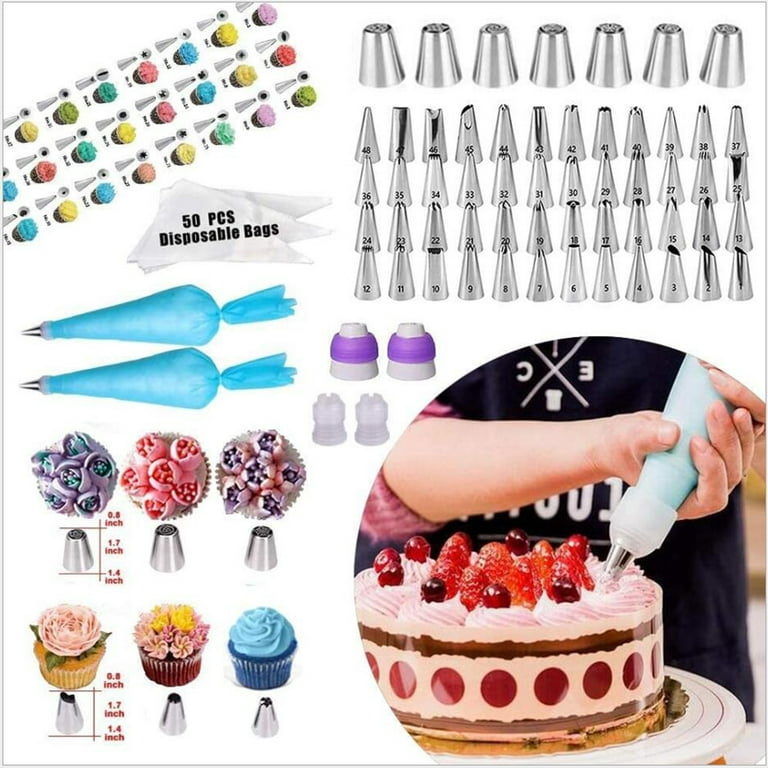 Complete Cake Baking Set Bakery Tools for Beginner Adults Baking