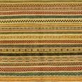 thumbnail image 1 of Ahgly Company Indoor Square Abstract Yellow Oriental Area Rugs, 8' Square, 1 of 6