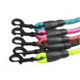 thumbnail image 2 of Correa redonda reflectante multicolor, correa para perro, correa para perro, mango cómodo (negro) Afortunado Sencillez, 2 of 4