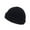 Black, variant on Unisex Vintage Knitted Beanie Short-Sleeved Hip-Hop Street Cap Army Green