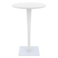 thumbnail image 4 of Compamia Riva 27.5" Outdoor Bistro Table in Dark Gray, 4 of 11