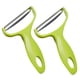 thumbnail image 2 of Paquete 2 cuchillos peladores de acero inoxidable Xihbxyly para pelar melones, 2 of 7
