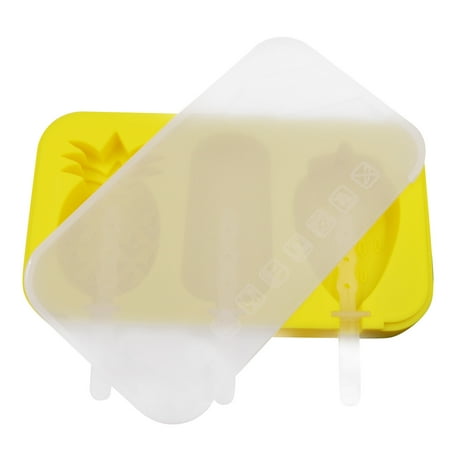 

Mini Ice Cube Trays ，Ice Cream Mold With Lid Popsicle Mold Summer Silicone Ice Cream Mold