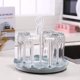 thumbnail image 4 of Escurridor de cocina Portavasos Botella de agua Escurridor de secado - Cabeza de cisne Escurridor de plástico Soporte Taza/Botella para cocina/Comedor/Sala de estar Estante para tazas ensamblado Fokelyi HMFJ070-1, 4 of 4
