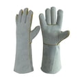 thumbnail image 2 of Guantes de soldadura shamjiam 400 mm Cuero, 2 of 8