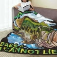 thumbnail image 6 of Lsque i like big Bass & i cannot lie Pattern Fuzzy Fleece Throw Blanket Extra Large,Super Soft,Fluffy and Warm Blankets for Couch,Bed,All Season Use-60"x50", 6 of 7