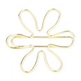 thumbnail image 1 of 100Pcs Funny Planner Clips Innovative Cute Design Anti Rust Electroplating Process Gold Paper Clips for Office Home School Flower, 1 of 4