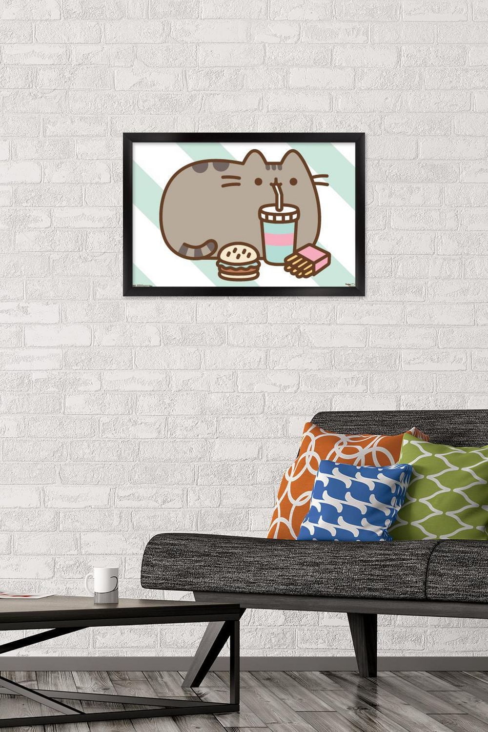 Pusheen - Food Wall Poster