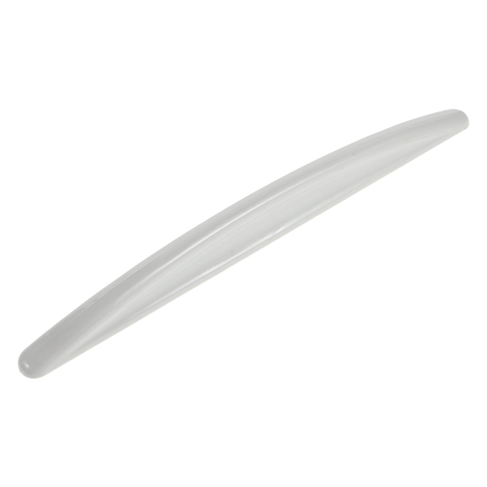 OUNONA White Plastic Freezer Door Handle Replacement Set, Heavy Duty Grip for Kitchen and Refrigerator Doors