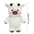 thumbnail image 3 of Peluche de vaca de las Tierras Altas, suave y adorable: un peluche suave para aliviar el estrés, un compañero reconfortante y tierno para niños y adultos. Peluche decorativo de vaca corriendo, 3 of 6