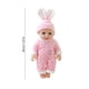 thumbnail image 3 of Juguetes de piscina, juguetes para bebés, juguetes para niños pequeños, muñeca de 12 pulgadas con juego de accesorios, muñecas suaves para niñas de 3 años o más, juguetes para niños para regalo de cum, 3 of 7