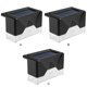 thumbnail image 4 of Inteprter Paquete de 4 luces solares de pared para pasarela, patio, parque, calle, paisaje, lámpara de paisaje, herramienta de iluminación Iluminación y accesorios Luz blanca, 4 of 6
