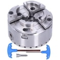 thumbnail image 3 of Turning Machine Chucks, M33 4in Lathes Accessory Self-Centering Lathe Chuck 4-Jaw  For Clamping For Supporting, 3 of 8