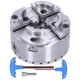 thumbnail image 1 of Mandril de torno autocentrante mandriles de máquina de torneado de metal firme Accesorio de tornos M33 4in para soporte de sujeción, 1 of 8