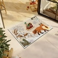 thumbnail image 5 of RBCKVXZ Winter Chirstmas Welcome-Doormat Outdoor-Entrance Front Door Mat, Seasonal Entryway-Rug Non-Slip Dirt-Trapping Indoor-Outside Porch Mat 16"x24" for Home Decor, 5 of 6