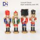 thumbnail image 1 of Adornos de marionetas de Cascanueces, muñecos de banda de soldados de nueces, dibujos animados, miniaturas de decoración de escritorio, 6/12/13cm, 1 of 5