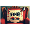 thumbnail image 1 of Race Car Themed One Year Old Banner Party Decoration Backdrop Background for Birthday Party Photo Booth Props Celebration Decorations, 1 of 4