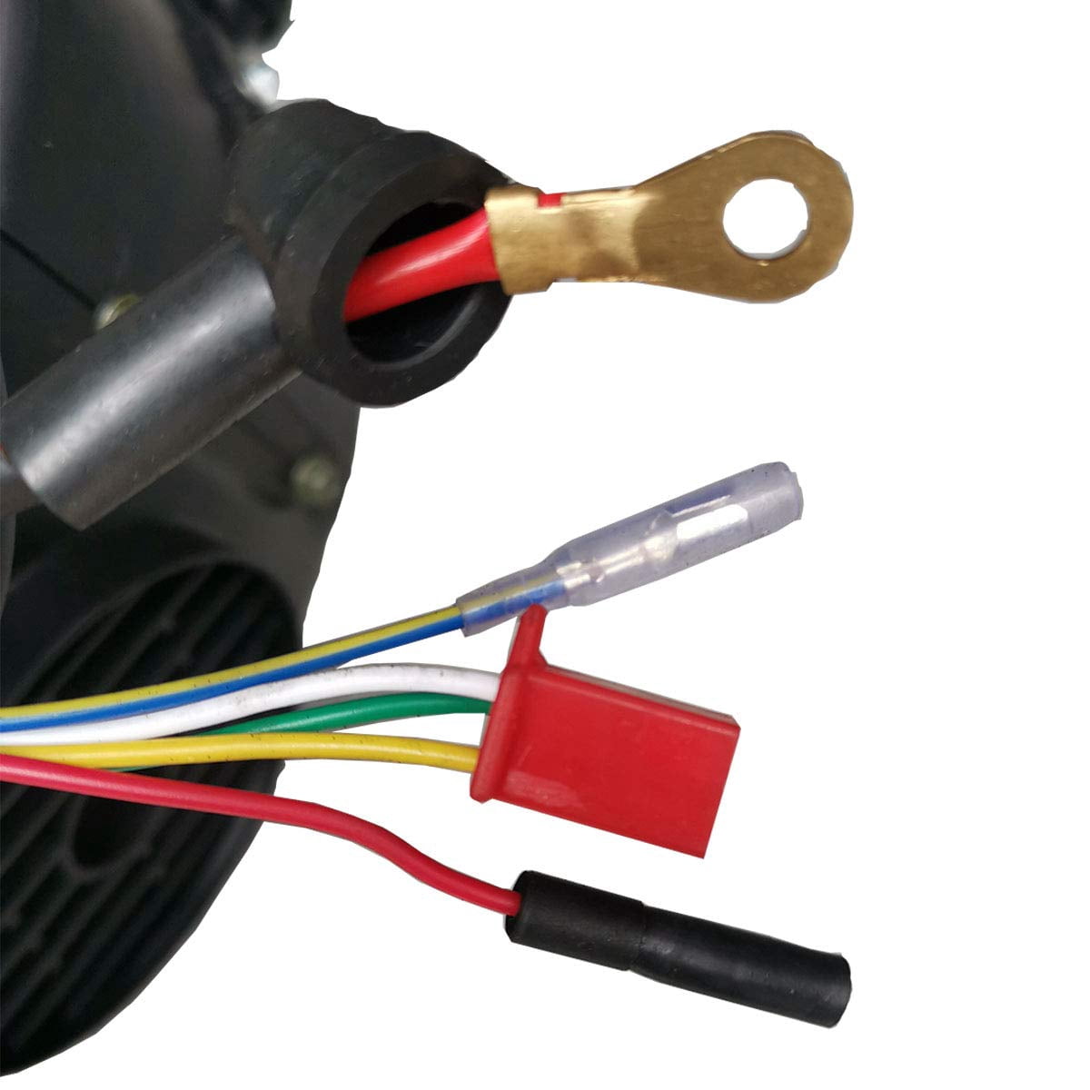 X-Pro 50cc GY6 Moped Engine, 4-Stroke, Electric/Kick Starter, CVT Transmission, Black Cover