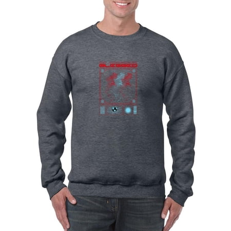 Abstract Statue Art Vectors Sweatshirt Men -Image by Shutterstock Male Small