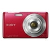 Sony Cyber-shot DSC-W620 - Digital camera - compact - 14.1 MP - 720p - 5x optical zoom - red