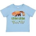 thumbnail image 3 of Inktastic Gram Gram Loves Me Cute Red Panda Boys or Girls Baby T-Shirt, 3 of 5
