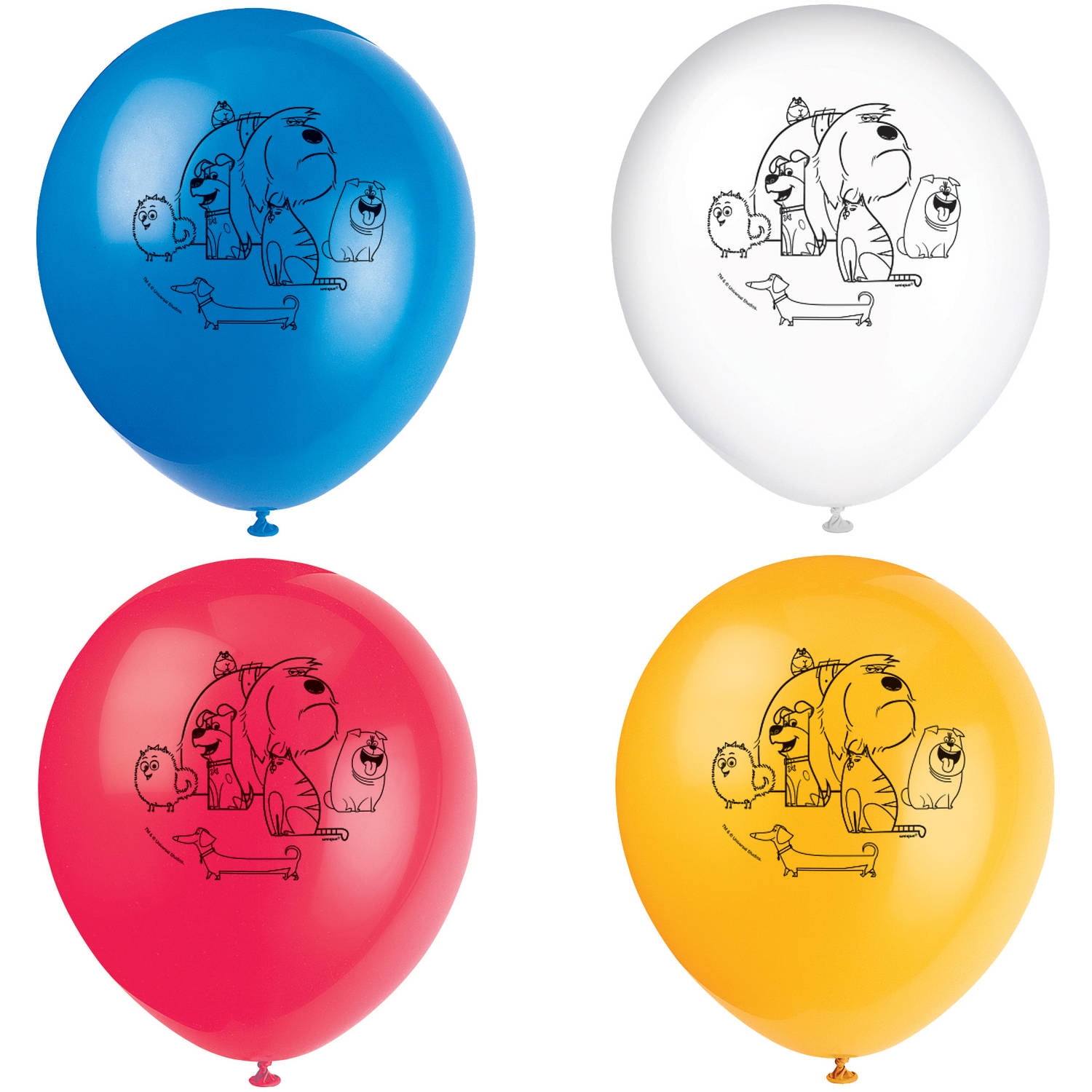 Secret Life of Pets Party Supplies Balloon Decoration Birthday Bundle 