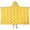 Yellow Lemon Fruit, variant on Yellow Lemon Fruit Shapes Orange Pattern Hooded Bath Towel，50"x30" for Ages 3 To 12 Kids, Quick Dry Lightweight Soft Microfiber Hood Beach Towel Cover Up for Kids